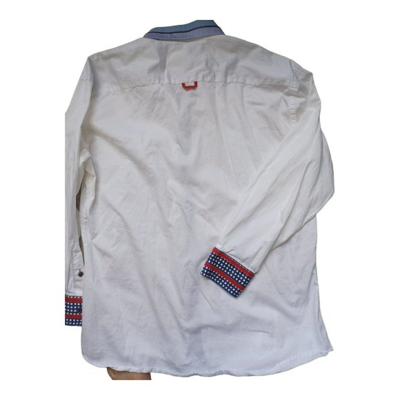 7 Downie‎ St. Men’s Button Down Long Sleeve Shirt 7 - Picture 2 of 4